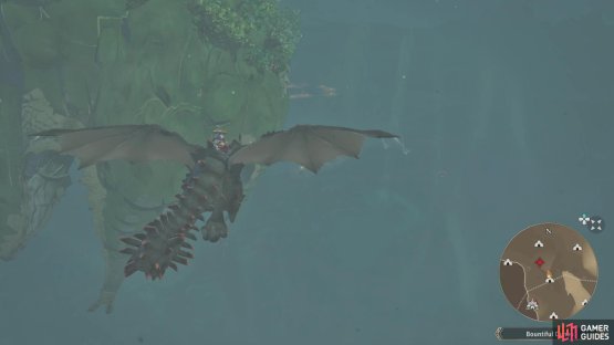 Look for the air vent near the head of the dragon remains, allowing you to fly into the boss.