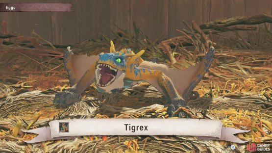 which hatches a Tigrex!