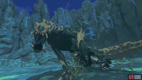 and the next time it attacks it’ll be unable to use its signature move, causing it to slip, fall and flee!