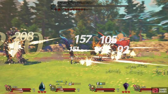 Invasive Seregios gives you a brutal welcome, launching &ldquo;Shredding Scales&rdquo; almost immediately, likely defeating most of your party,