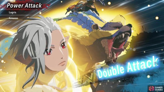 If you and your Monstie both target the same part of the same monster while using the same attack type, you will perform a Double Attack!