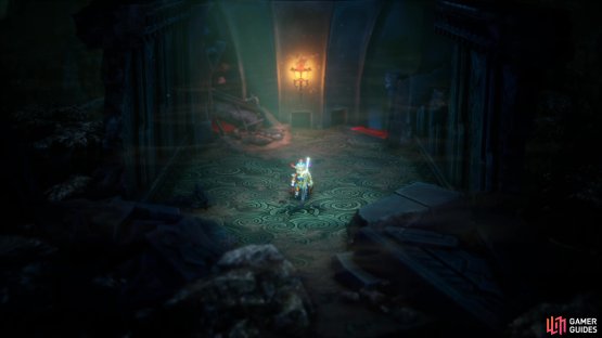 and ascend to reach an otherwise isolated part of the Dragonlord&rsquo;s Castle - B1, where you&rsquo;ll find Erdrick&rsquo;s Sword embedded in the floor.