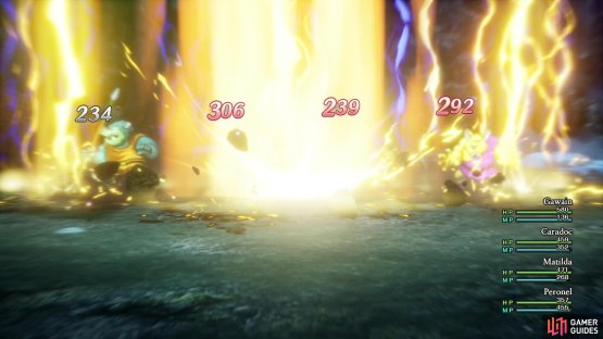 Caradoc is the &ldquo;cleric&rdquo; of the group, capable of buffing and smiting foes both in melee and with magic,