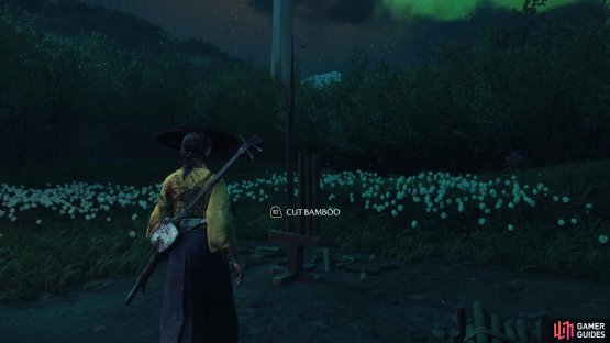 Approach the Bamboo Strike and show a Settler how to properly handle a sword.