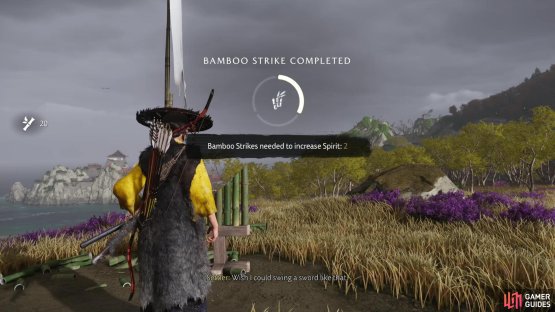 Bamboo Strikes will give you more Spirit,