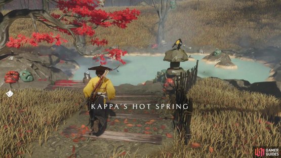 Aside from some unsettling kappa masks lying and hanging around, there&rsquo;s nothing exceptional about this hot spring.