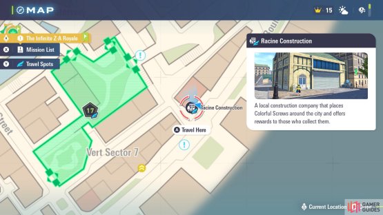 Racine Construction on the map.