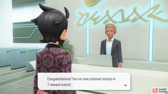 You need to complete 1 reward match