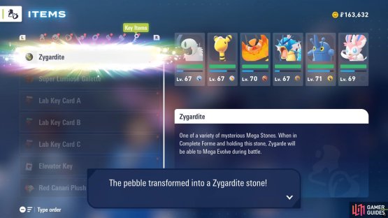 Zygarde&rsquo;s mega stone