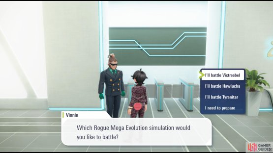 Vinnie is in charge of the simulations