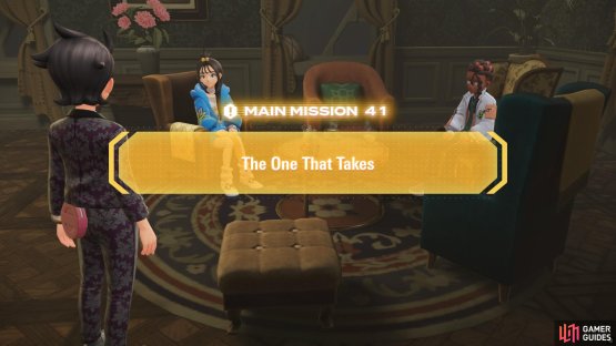 Then you&rsquo;ll receive this mission back at Hotel Z