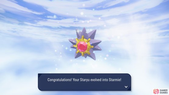 Or you can evolve a Staryu