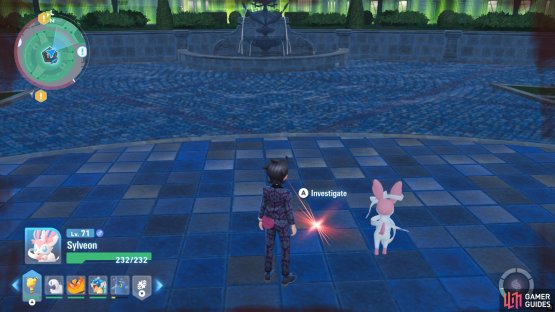 Glowing object at Wild Zone 16