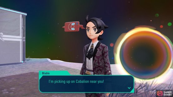 Cobalion is hiding somewhere
