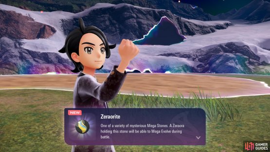 Zeraorite mega stone