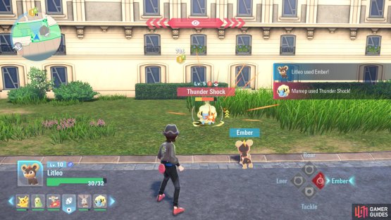 Deplete Mareeps Health with Ground-based moves