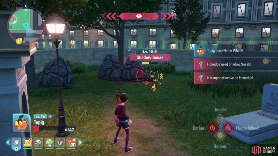 Deplete Honedge&rsquo;s health with Fire, Fighting, Ground, Ghost or Dark-based moves