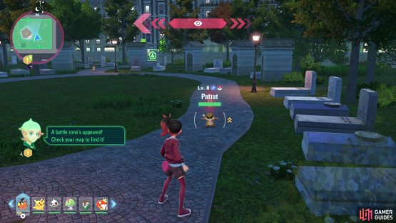 Deplete Patrat&rsquo;s health with Fighting-based moves 