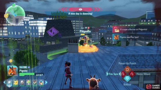Deplete Pidgeotto&rsquo;s Health with Fighting, Electric, Ice or Rock-based moves