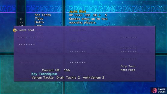 Don&rsquo;t forget to equip Tidus with the Jecht Shot at halftime
