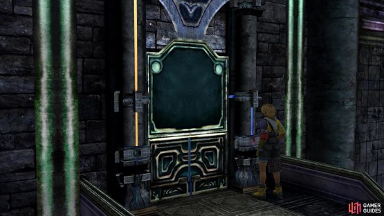 Place the Destruction Sphere here to get the treasure
