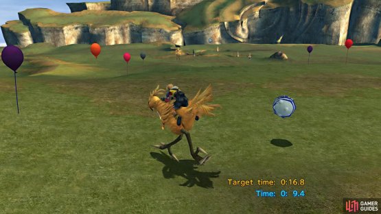 You will need to dodge blitzballs coming at you in this course