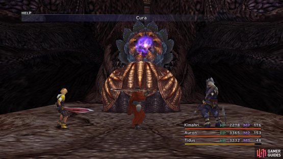 All attacks will be countered with Cura while Genais is in its shell