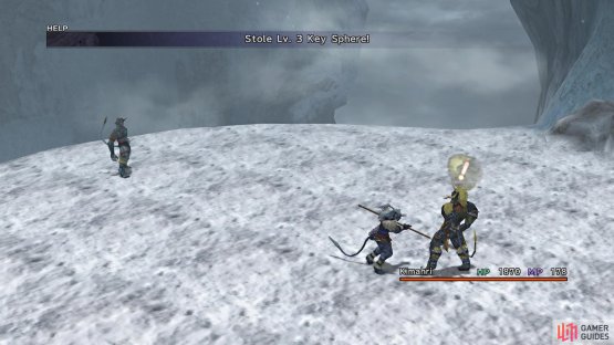 You can steal Lv. 3 Key Spheres from each of them