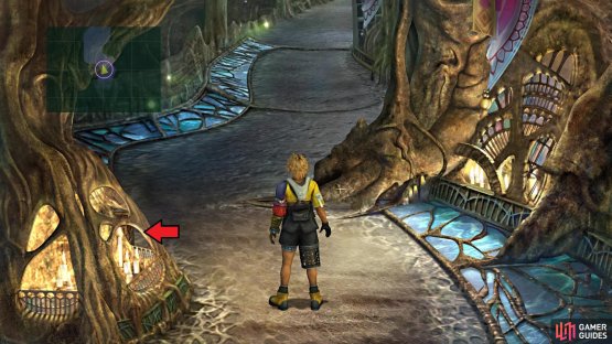 There is a chest hidden to the left on the way to the Farplane
