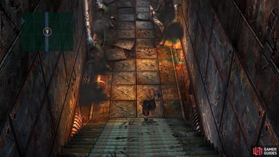 Don&rsquo;t miss the chest at the bottom of the stairs