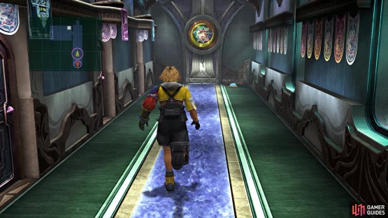 Look right outside of the Aurochs&rsquo; locker room for this sphere in Luca