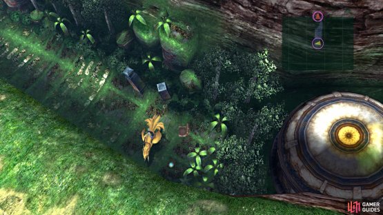 The sphere in Mi&rsquo;ihen is right next to the Mars Crest chest