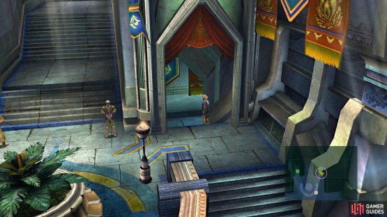 This hallway leads to the Aurochs&rsquo; locker room