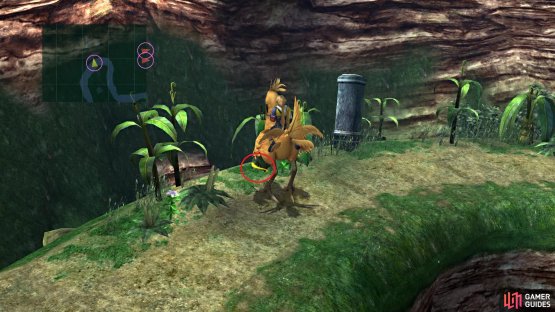 Interact with the feather on the ground while riding to get the Heat Lance