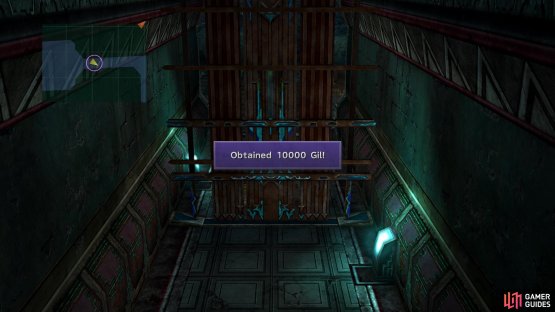 There will be a hidden chest right next to this gate