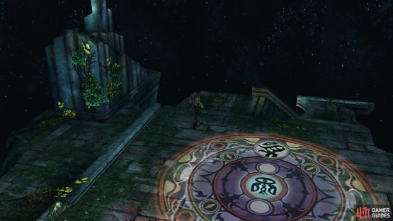 but there will be a chest here with the Sun Crest
