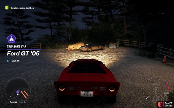 to find the Ford GT. 