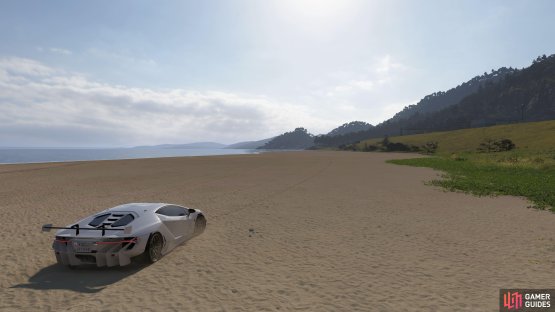 to find the Jodogahama Beach POI.