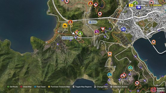 Head to this location on the map