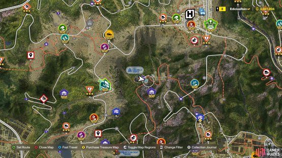 Head to this location on the map