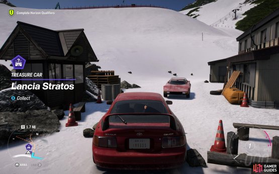 to find the Lancia Stratos HF Stradale.