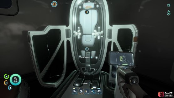 Interact with the Biobed to permanently improve you inventory space.