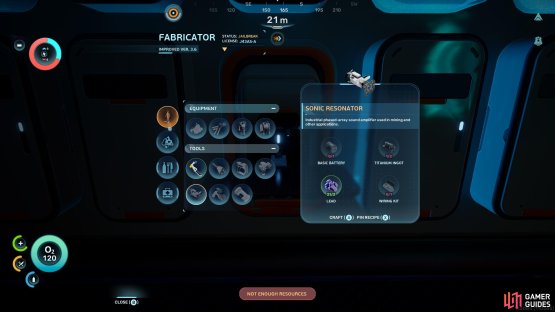 Ironically, one of the few things you need Lead for in the early-game is the Sonic Resonator.