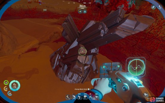 The Sonic Resonator&rsquo;s main use is on these large ore nodes.