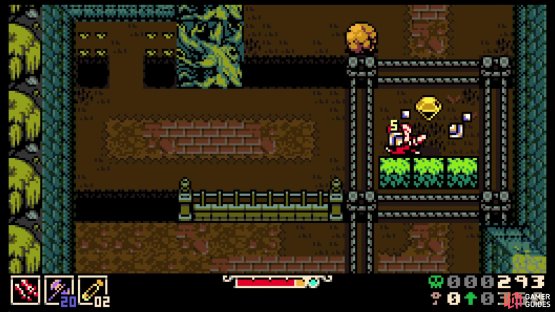 Come at this chest from the north to discover a Bonestone Gem.