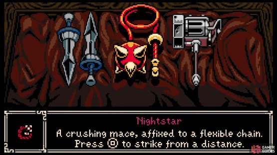 You&rsquo;ll get to choose one of the three weapons from the chest.