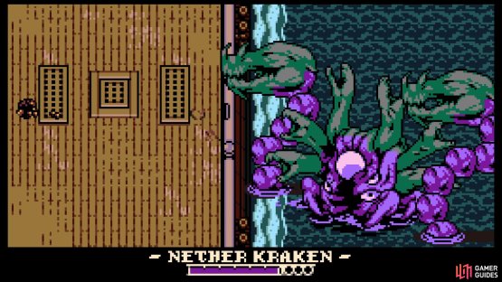 You&rsquo;ll face off with the Nether Kraken on the deck of the ship.