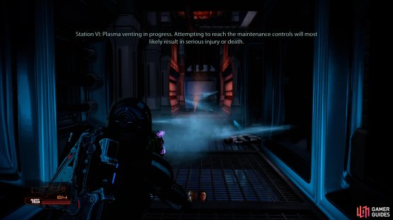 Evade the plasma vents,