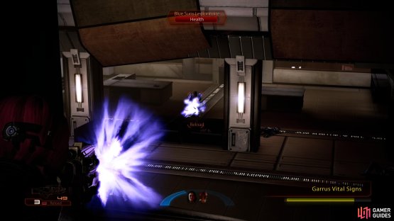 After the threat nearby is repulsed, you&rsquo;ll have to turn your attention to waves of attackers advancing via the lower floor.