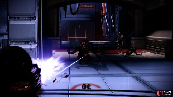 but be wary, as you’ll immediately be attacked by mechs.